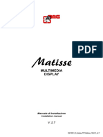 Multimedia Display: Manuale Di Installazione