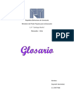 Glosario Electiva IV