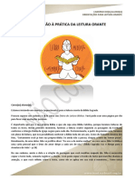 Orientacoes - Leitura - Orante - Primeiros - Exercicios (2019)