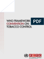 WHO Geneva - Tobacco Amendment