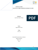 Fase 2 - Identificar Los Actores Del Curso y Definir La Planeación Estratégica de La Calidad