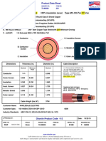 100% Insulation Level, 35kV Rated, 1/C, Type MV-105: For CT Use