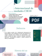 Código Internacional de Enfermedades CIE10