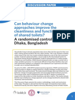 DP009 ENGLISH Can Behaviour Change Approaches Improve The Cleanliness and Functionality of Shared Toilets