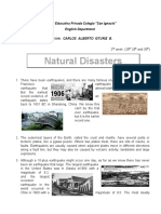 Reading Natural Disasters