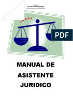 Manual Del Asistente Juridico-Guia de Estudio