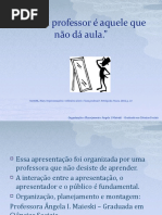 o Bom Professor c3a9