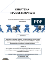 Tipos de estrategia para lograr productividad y sustentabilidad