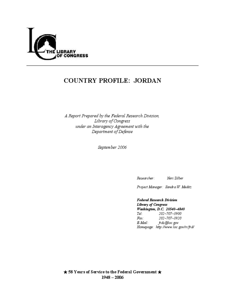 Jordan: Historical Overview and Tribes | PDF | Jordan | Palestine ...