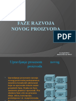 Faze Razvoja Novog Proizvoda