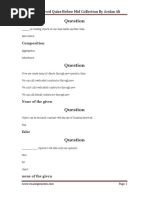 CS304 Solved Quizs Before Mid Collection by Arslan Ali: Composition