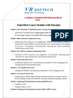 Embedded Course Modules With Duration