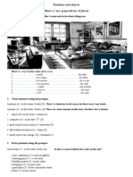 Furniture and Objects Worksheets