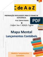 1 - Mapa Mental - Lançamentos Contábeis