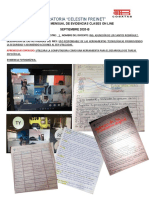 Reporte Mensual de Evidencias Informatica