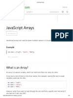 JavaScript Arrays