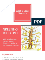 Week 1 Social Supports