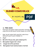 Dasar Dan Elemen Komunikasi