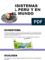 07.08 - 5° - Bio - Ecosistemas en El Peru y en El Mundo