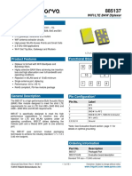 Applications: Wifi/Lte Baw Diplexer