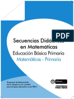 7. Secuencias Didácticas en Matemáticas Autor Ministerio de Educación Nacional de Colombia