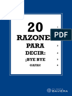 CBA Ebook 20 Razones para Decir Byebye Gafas