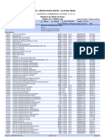 Tabela de preços de produtos para Desbravadores