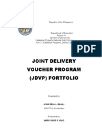 Joint Delivery Voucher Program (JDVP) Portfolio: Republic of The Philippines