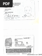 Plantilla Cedula de Colombia para Editar en PDF | PDF