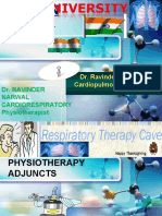 Therapy: Dr. Ravinder Narwal MPT Cardiopulmonary MPT-Ortho
