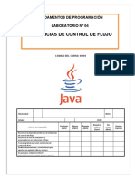 Lab 04 - Sentencias de Control de Flujo I (While - Do While)