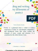 Poetry Elements Explained