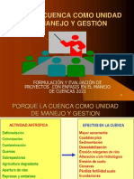 Tema 3. Cuenca Como Unidad de Gestion