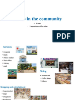 Places in The Community