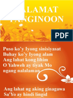 Salamat Panginoon