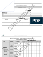 Formato 2 - Cronograma de Actividades