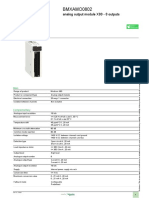 Modicon X80 Modules - BMXAMO0802