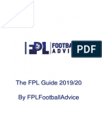 The FPL Playbook 201920