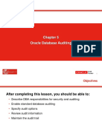 Oracle Database Auditing: Using Accounting Setup Manager