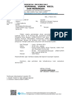 Surat Undangan Koperasi Bimtek LPDB-KUMKM TTE