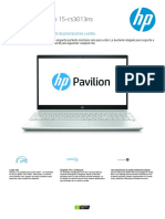 HP Pavilion Laptop 15-cs3013ns: Un Portátil Fino y Ligero Cargado de Prestaciones y Estilo