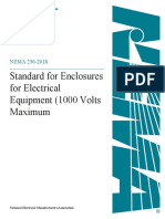 Standard For Enclosures For Electrical Equipment (1000 Volts Maximum