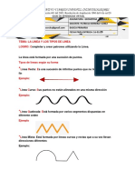 La Linea y Tipos de Lineas