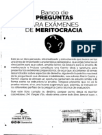 Banco de Preguntas de Meritocracia