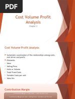 KF Cost Volume Profit Analysis