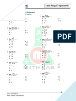 Mtk Peminatan Kelas Xii Limit - Latihan Soal 2 Limit Fungsi Trigonometri