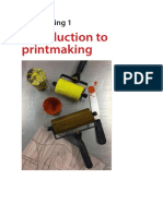 Printmaking 1 Introduction To Printmaking Sample