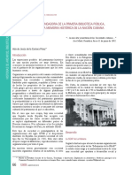 La Sociedad Fundadora de La Primera Biblioteca Pública, Custodia de La Memoria Histórica de La Nación Cubana