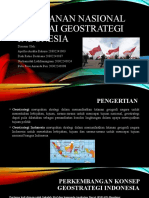 Ketahanan Nasional Sebagai Geostrategi Indonesia