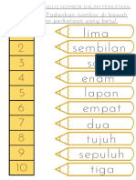 Matematik Nombor 1 Hingga 20